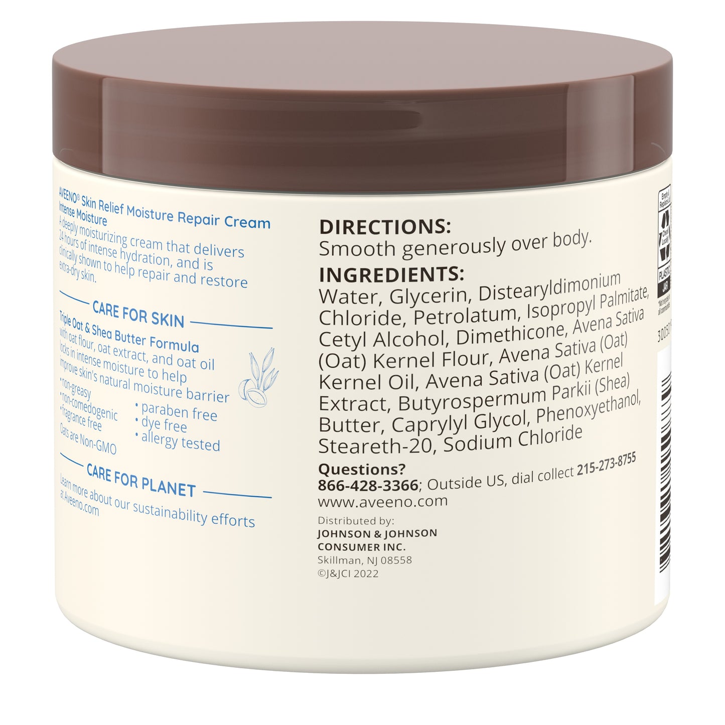 With a soothing Triple Oat and Shea Butter formula, this moisturizing body cream with oat flour, oat extract, and oat oil locks in intense moisture to help improve skin's natural moisture barrier.