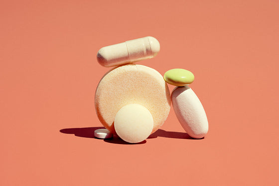 options of recommended menopause supplements including dietary vitamins, minerals, probiotics for menopause, and herbal products